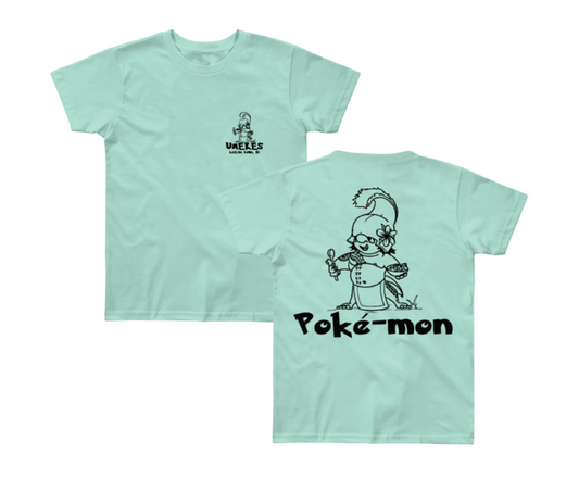Poke-Mon Olive Kids Tee