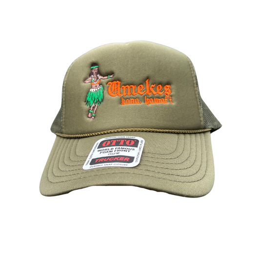Umeke’s Hula Girl Foam Trucker Hat