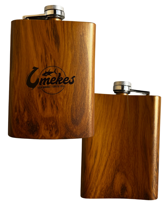 Umeke's Wood Flask