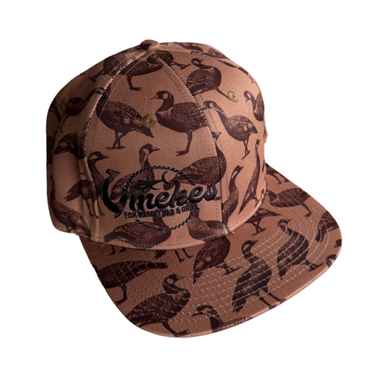 Nene Goose Print Snapback