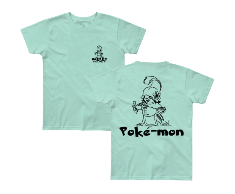 Poke-Mon Olive Kids Tee