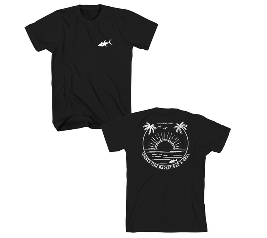 Umekes Sunset Black T-Shirt